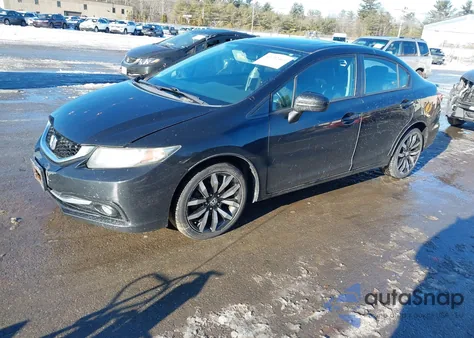 2015 Honda Civic Ex-L from USA, damaged, VIN 2HGFB2F99FH517180